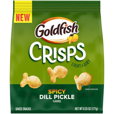Goldfish Spicy Dill Pickle Flavored Baked Snacks - 6.25 Oz