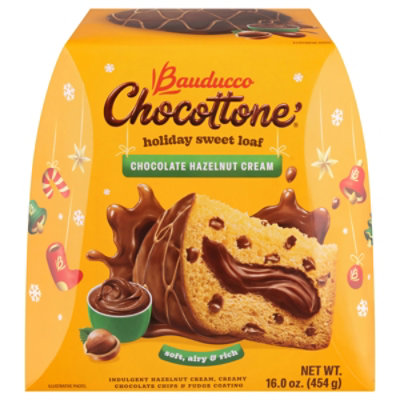 Panettone Hazelnut Cream 12x16oz - 16 OZ - Image 1