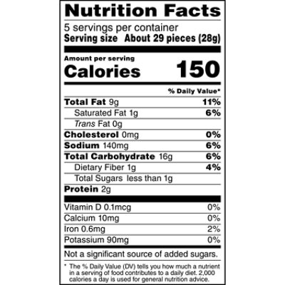 Lays Poppables Veggie Sea Salt 5oz - 5 OZ - Image 3