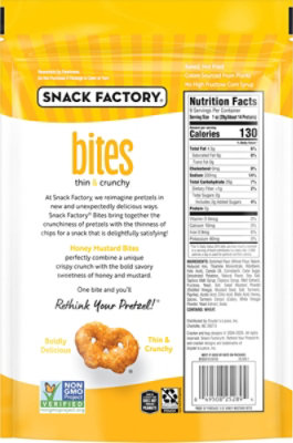 Snack Factory Bites Honey Mustard Pretzel Snacks - 9 Oz - Image 4