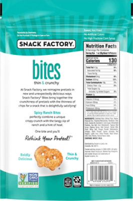Snack Factory Bites Spicy Ranch Pretzel Snacks - 9 Oz - Image 4