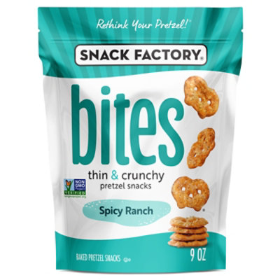 Snack Factory Bites Spicy Ranch Pretzel Snacks - 9 Oz - Image 3