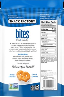 Snack Factory Bites Sea Salt Pretzel Snacks - 9 Oz - Image 4