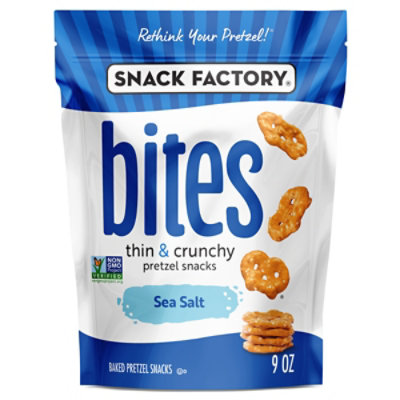 Snack Factory Bites Sea Salt Pretzel Snacks - 9 Oz - Image 1