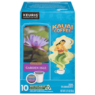 Kauai Single Serve 10 Count Garden Isle K Cup - 10 CT - Image 1