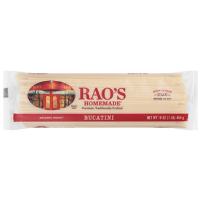 Raos Pasta Bucatini - 16 OZ - Image 1