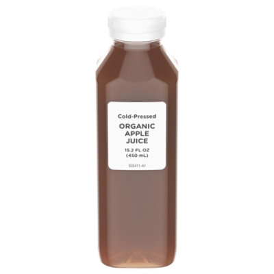 Organic Cold Pressed Apple Juice - 15.2 FZ - Image 2