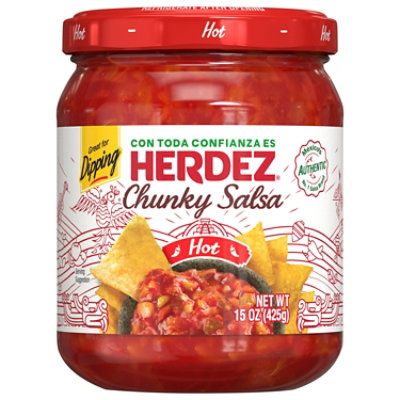 Herdez Chunky Hot 15 Oz - 15 OZ
