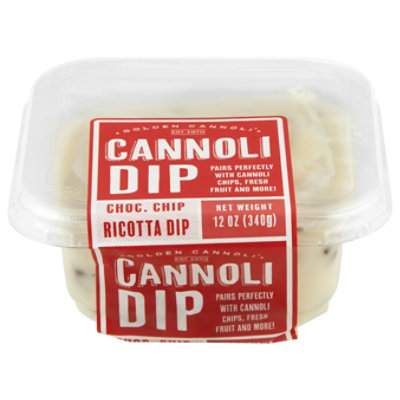 Golden Cannoli Premium Cannoli Cream With Chocholate Chips - 12 OZ - Image 2