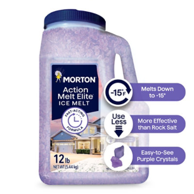 Morton Action Melt Elite 12 Lb Jug - 12 LB - Image 1