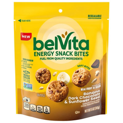 Belvita Cookies Banana Dark Chocolate & Sunflower Seed 5oz - 5 Oz - Image 1