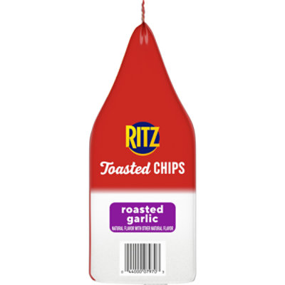 Ritz Toasted Chips Roasted Garlic 8.1oz - 8.1 OZ - Image 2