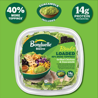 Bonduelle Bistro Bowl Loaded Grilled Chicken with Guacamole - 8 Oz - Image 2