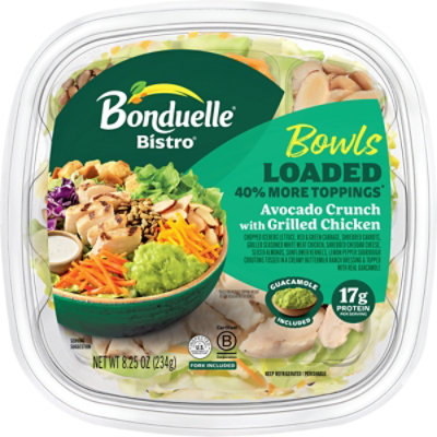 Bonduelle Bistro Loaded Bowl Avocado Crunch with Grilled Chicken - 8.25 OZ - Image 1