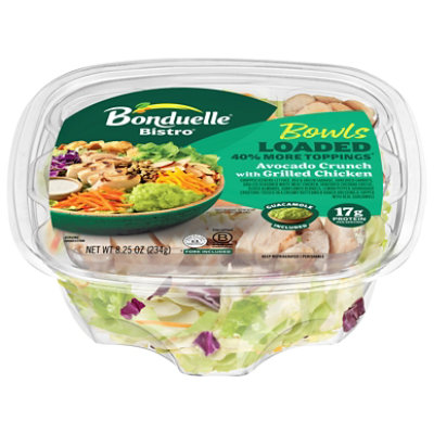 Bonduelle Bistro Loaded Bowl Avocado Crunch with Grilled Chicken - 8.25 OZ - Image 1