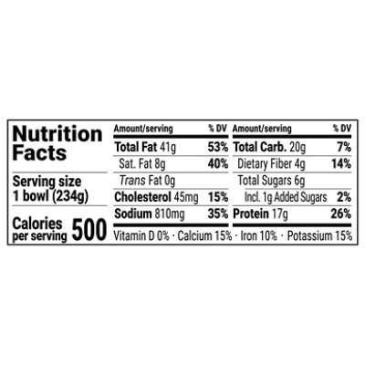 Bonduelle Bistro Bowl Loaded Avocado Crunch with Grilled Chicken - 8.25 Oz - Image 4