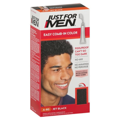 Just For Men Easy Comb-in Color Jet Black - 1.2 OZ