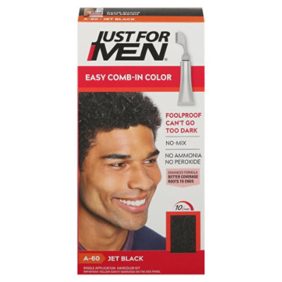Just For Men Easy Comb-in Color Jet Black - 1.2 OZ - Image 3