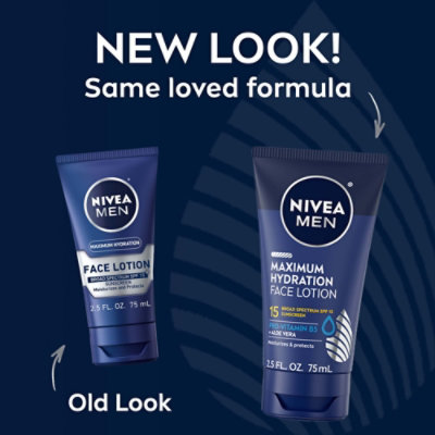 Nivea Men Max Hydration Face Lotion Spf15 - 2.5 FZ - Image 1