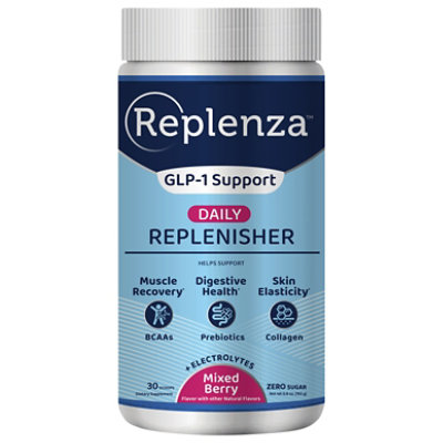 Replenza Mixed Berry Powder 6.8oz - 6.8 OZ - Image 1