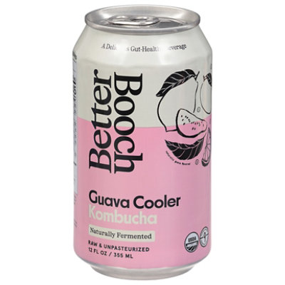 Better Booch Kombucha Guava Cooler - 12 OZ - Image 2