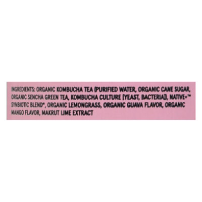 Better Booch Kombucha Guava Cooler - 12 OZ - Image 4