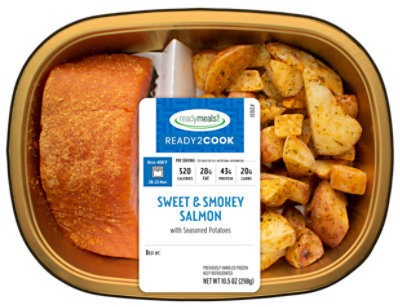 ReadyMeals Salmon Sweet N Smokey - 10.5 Oz - Image 1