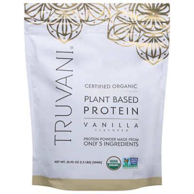 Truvani Plant Protein Powder Vanilla - 20.95 OZ - Image 3