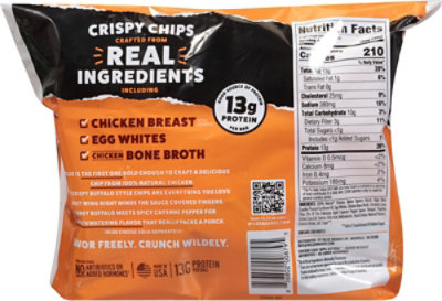 Wilde Snacks Chips Chicken Buffalo 4pk - 5.4 OZ - Image 5