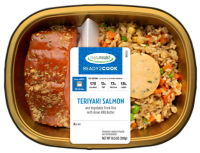 ReadyMeals Salmon Teriiyaki  - 10.5 oz - Image 1