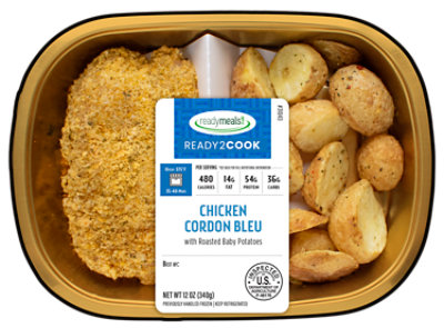 Readymeals Chicken Cordon Bleu 12 Oz - 12 OZ - Image 1