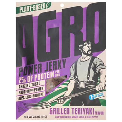 Agro Jerky Grilled Teriyaki 2.5oz - 2.5 OZ