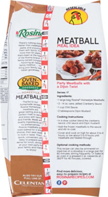 Rosina Meatballs Homestyle 52 Oz - 52 OZ - Image 6