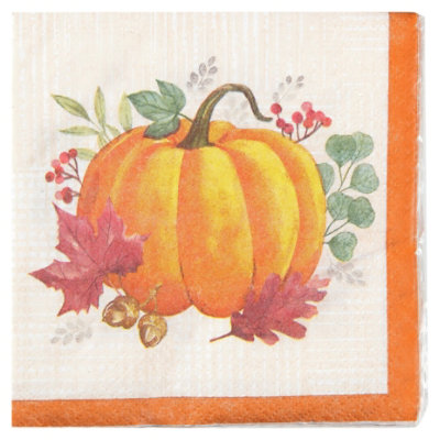 Harvest Wish Bev Napkin - 16 CT - Image 3