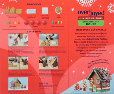 Overjoyed House Gingerbread Kit - 1 Each - Image 6