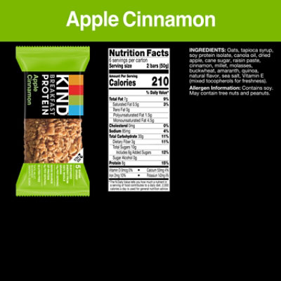 Kind Breakfast Protein Apple Cinnamon - 10.58 oz - Image 2