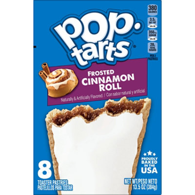 Kelloggs Pop Tarts Cinnamon Roll 13.5oz - 13.5 OZ - Image 4