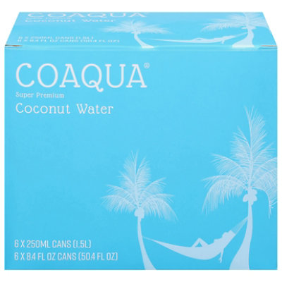 Coaqua Coconut Water 6-8.4fz - 6-8.4 FZ - Image 3