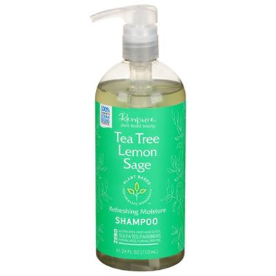 Renpure Tea Tree & Lemon Sage Shampoo 24oz - 24 OZ - Image 3