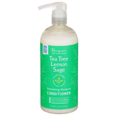 Renpure Tea Tree & Lemon Sage Conditioner 24oz - 24 OZ - Image 3