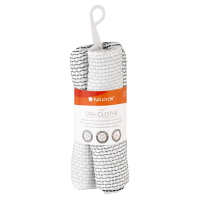 Full Circle Cleaning Dish Cloths Greyscle 3 Ea - 3 EA - Image 3