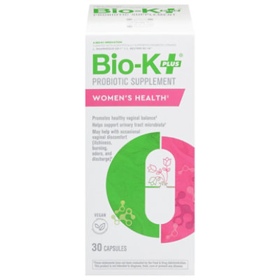 Bio K Probiotics Daily Care Women's Health Capsules 30ea - 30 EA - Image 2