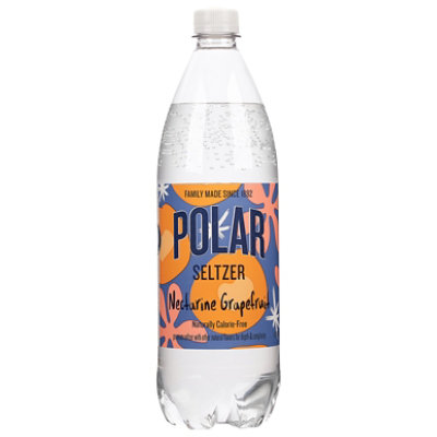 Polar Seltzer Nectarine Grapefruit 1lt - 1 LT - Image 3