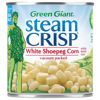 Green Giant Vacuum Packed White Shoepeg Whole Kernel Corn 11oz Can - 11 OZ - Image 1