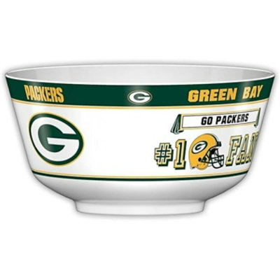 YouTheFan - NFL Green Bay Packers Party Bowl - Large - Image 1