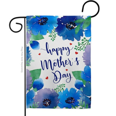 Angeleno Heritage - G135052-BO Royal Floral Mothers Day Family Mother  Double-Sided Decorative Vertical Garden Flags for House Decoration Banner Yard Gift - Image 1