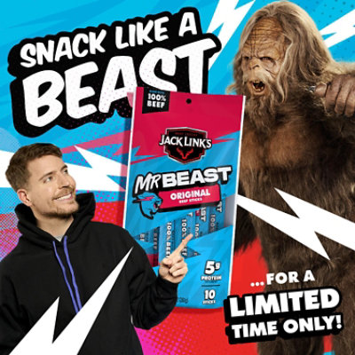 Jack Links Original Stick Beef Msg Free 9.2oz - 9.2 OZ - Image 2