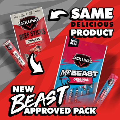Jack Links Original Stick Beef Msg Free 9.2oz - 9.2 OZ - Image 3