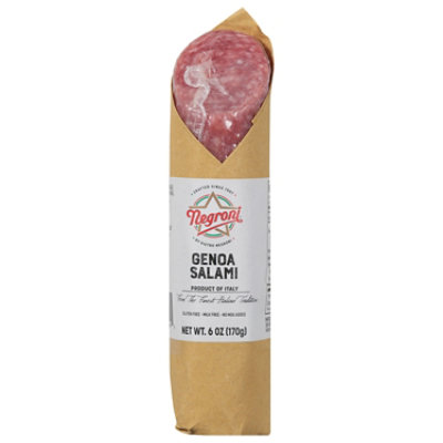 Negroni Genoa Salami Chub - 6 OZ - Image 3