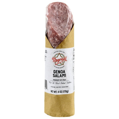 Margherita Genoa Salami Sliced - 12 OZ - starmarket